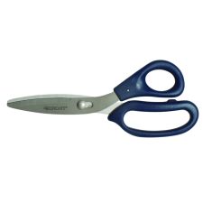 Westcott Power Pivot Shears, 8" Long, 3.5" Cut Length, Straight Blue Handle