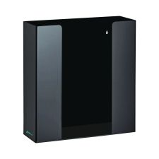 AdirMed Acrylic Glove Dispenser, Double Box Capacity, 10.2 x 3.5 x 10.8, Black