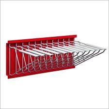 AdirOffice Large File Blueprint Pivot Wall Rack, Assorted Document Sizes Accommodated, 11" x 15.8" x 23.9", Red