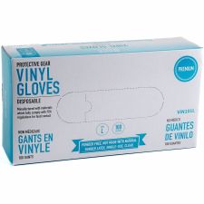 BLUZEN Powder-Free Vinyl Gloves - RMLVIN101LCT