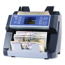 Cassida 6600 UV/MG Top Loading Bill Counter, 1,400 bills/min, 10.2" x 11" x 8.1", Gray