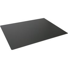 DURABLE Contoured Edge Desk Mat - Office - 19.69" Length x 25.59" Width - Rectangular - Polypropylene, Plastic - Black - 1Each