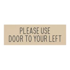 Engraved Wall Sign, 2" x 6" (1/PK)