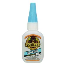 Gorilla Super Glue, 0.88 oz, Dries Clear