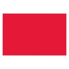 Great Papers! Envelope, Solid, 6" x 9" Bright Red, Gummed Adhesive, Printer Compatible, 25 count 
