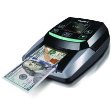 Kolibri KCD-2000 Counterfeit Detector for USD, 10 Detection Methods, 5" x 6" x 5", Black/Gray