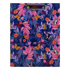 PUKKA PAD A4 Padfolio, 8.3 x 11.7 Pad, 9.5 x 12.6, Blue/Pink/Yellow