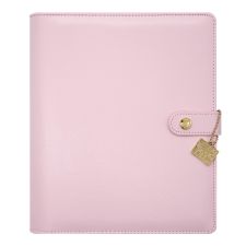 PUKKA PAD A5 Planner, 10.24 x 9.25, Pink Cover, 12-Month