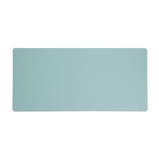 Smead Vegan Leather Desk Pads, 36" x 17", Light Blue
