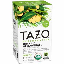 Tazo Regenerative Organic Green Ginger Green Tea Bag