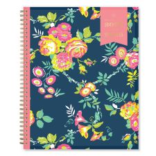 2025-2026 Day Designer Peyton Navy CYO Weekly/Monthly Academic Planning Calendar, 8-1/2" x 11", July 2025 to June 2026, 107924-A