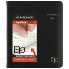 AT-A-GLANCE Recycled Weekly Monthly Appointment Books, 70951G0526