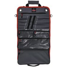 ergodyne Arsenal 5874 Roll Up Tool Bag with Zipper Pockets, 5 Zippered Pockets, 7 Tool Slots, 1 x 27 x 16, Polyester, Gray