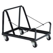 NPS Dolly For 8600 Series Chairs, 1,100 lb Capacity, 21" x 21" x 26", Black