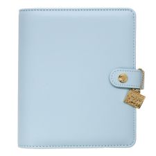 PUKKA PAD Personal Planner, 7.48 x 6.42, Blue Cover, 12-Month, Undated