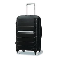 Samsonite Freeform Hard Side Carry-On Suitcase, Four-Wheeled Spinner, 15.25 x 10 x 21.25, Black
