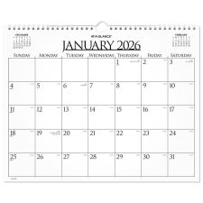 AT-A-GLANCE 2026 Business Monthly Wall Calendar, Medium, 15" x 12"