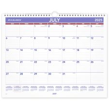AT-A-GLANCE Academic 2025-2026 Monthly Wall Calendar, Medium, 15" x 12"