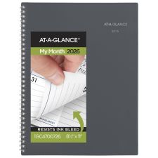 AT-A-GLANCE DayMinder 2026 Monthly Planner, Gray, Large, 8 1/2" x 11"