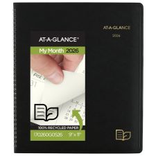 AT-A-GLANCE Recycled Monthly Planners, 70260G0526