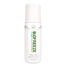 BIOFREEZE Professional Green Roll-On Topical Analgesic Pain Reliever, 3 oz Roll-On