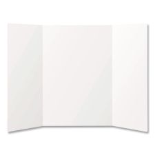 Formit Trifold Display Boards, 18 x 24, White