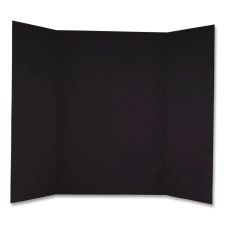Formit Trifold Display Boards, 36 x 48, Black
