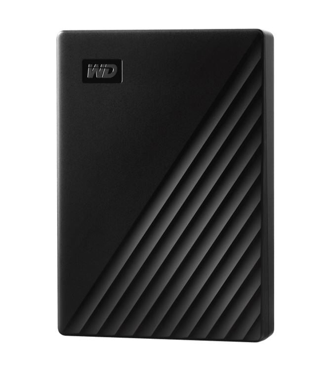 (LS)Western Digital My Passport 1TB USB 3.0 2.5' Portable External Hard Drive - 256-bi AES Encryption Slim Light Durable Shock Proof Black Plug & Play