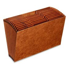 Pendaflex Heavy-Duty Expanding File, 12 Sections, 1/3-Cut Tabs, Legal Size, Redrope