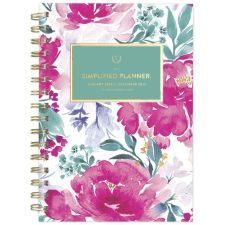 Simplified by Emily Ley for AT-A-GLANCE 2026 Weekly Monthly Planner, English Garden, Small, 5 1/2" x 8 1/2"