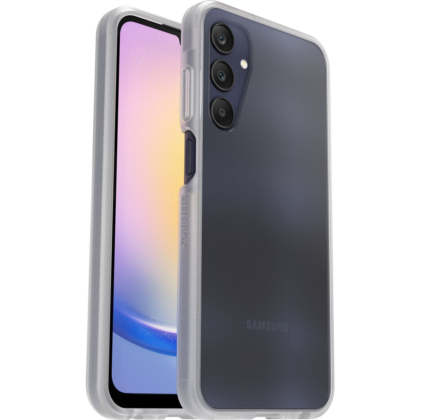 OtterBox React Samsung Galaxy A25 5G (6.5') Case - Clear (77-94110), DROP  Military Standard, Wireless Charging Compatible, 7 Years Warranty