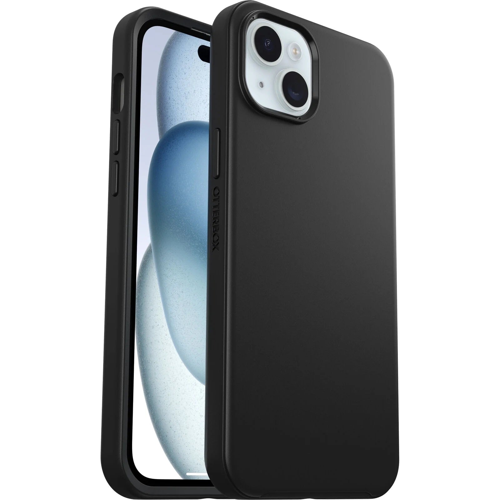 OtterBox Symmetry  MagSafe Apple iPhone 15 Plus / iPhone 14 Plus (6.7') Case Black - (77-92866), DROP  3X Military Standard,7 Years Warranty
