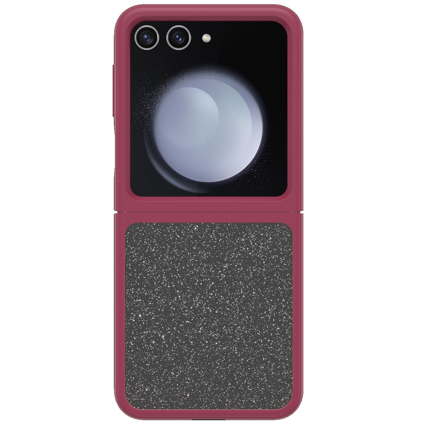 OtterBox Thin Flex Samsung Galaxy Z Flip6 5G (6.7') Case Berry Bliss Pink - (77-95819), Antimicrobial, DROP  Military Standard, 7 Years Warranty