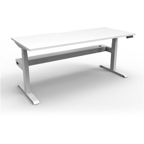 Rapidline Boost  Single Sided Workstation   Cable Tray 1200W x 750D x 1270mmH White/White