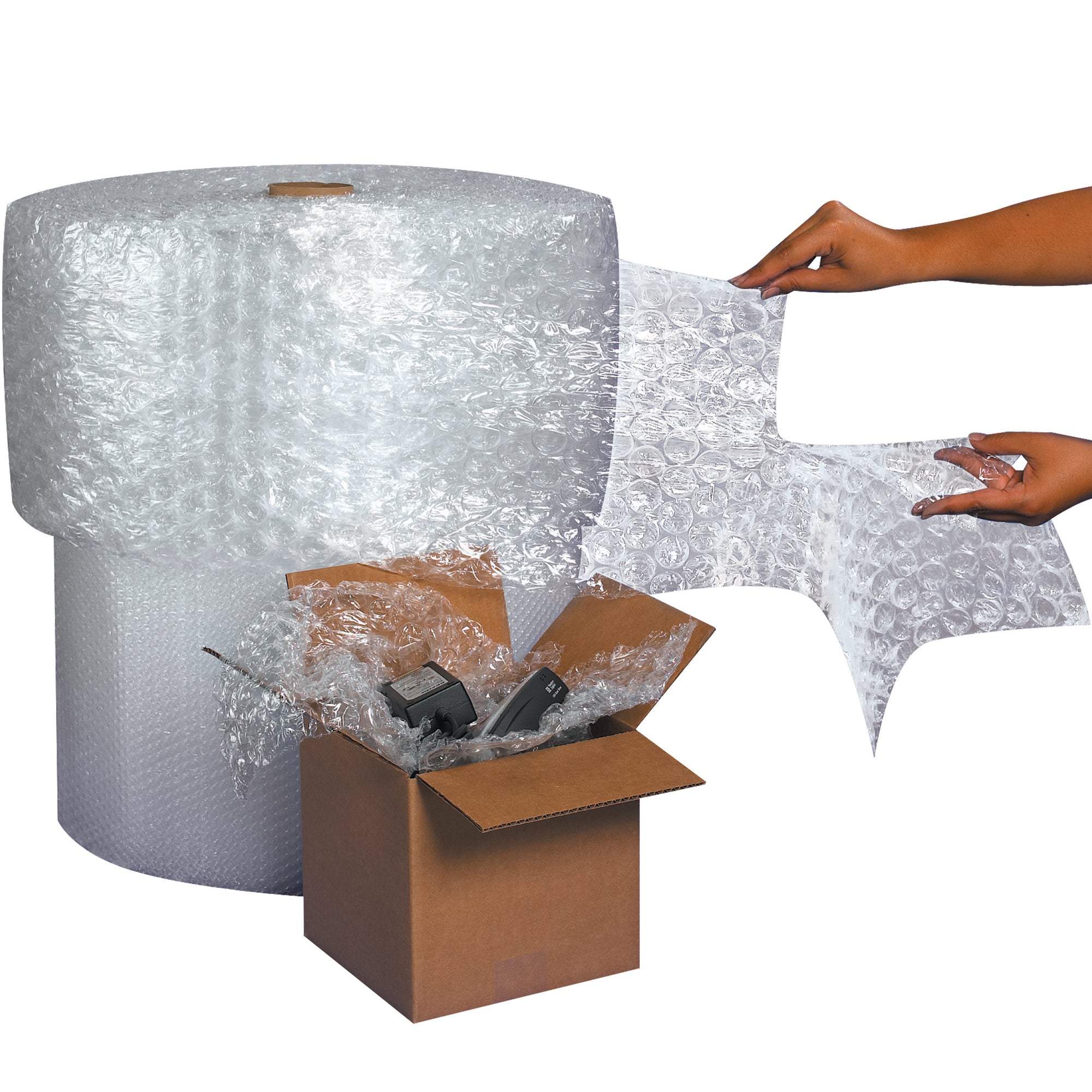 1/2" x 16" x 250' (3) Perforated Air Bubble Rolls (BW12S16P) Bundle Of 3
