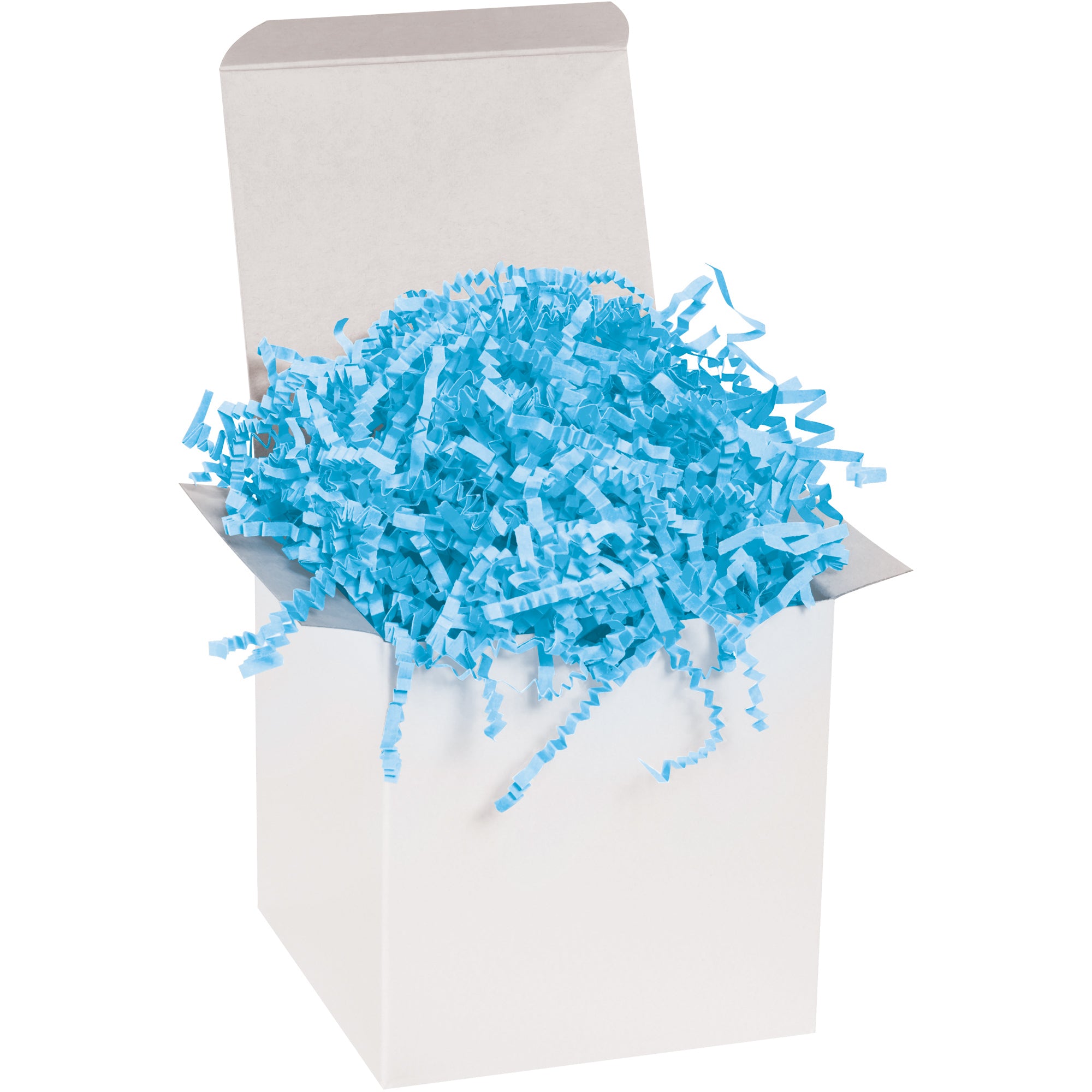 10 lb. Sky Blue Crinkle Paper (CP10Z) Each