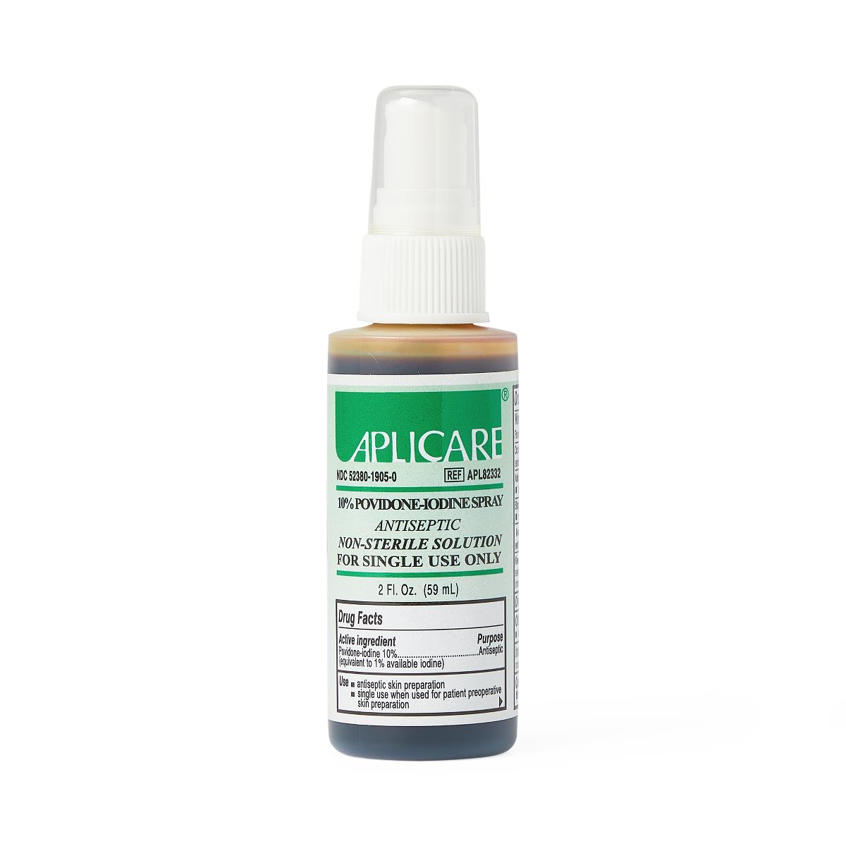 10% Povidone Iodine Prep Solution 2-oz. Spray, 24/CS (APL82332) Case of 24