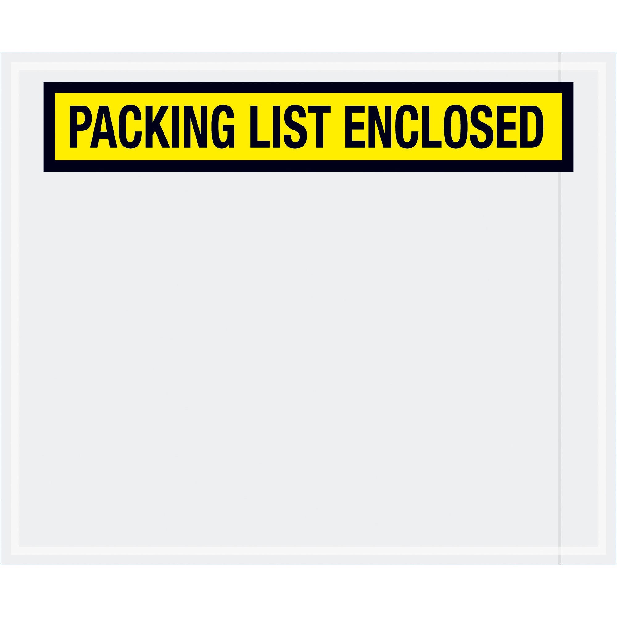 10 X 12" Yellow "Packing List Enclosed" Envelopes (PL433) Case Of 500