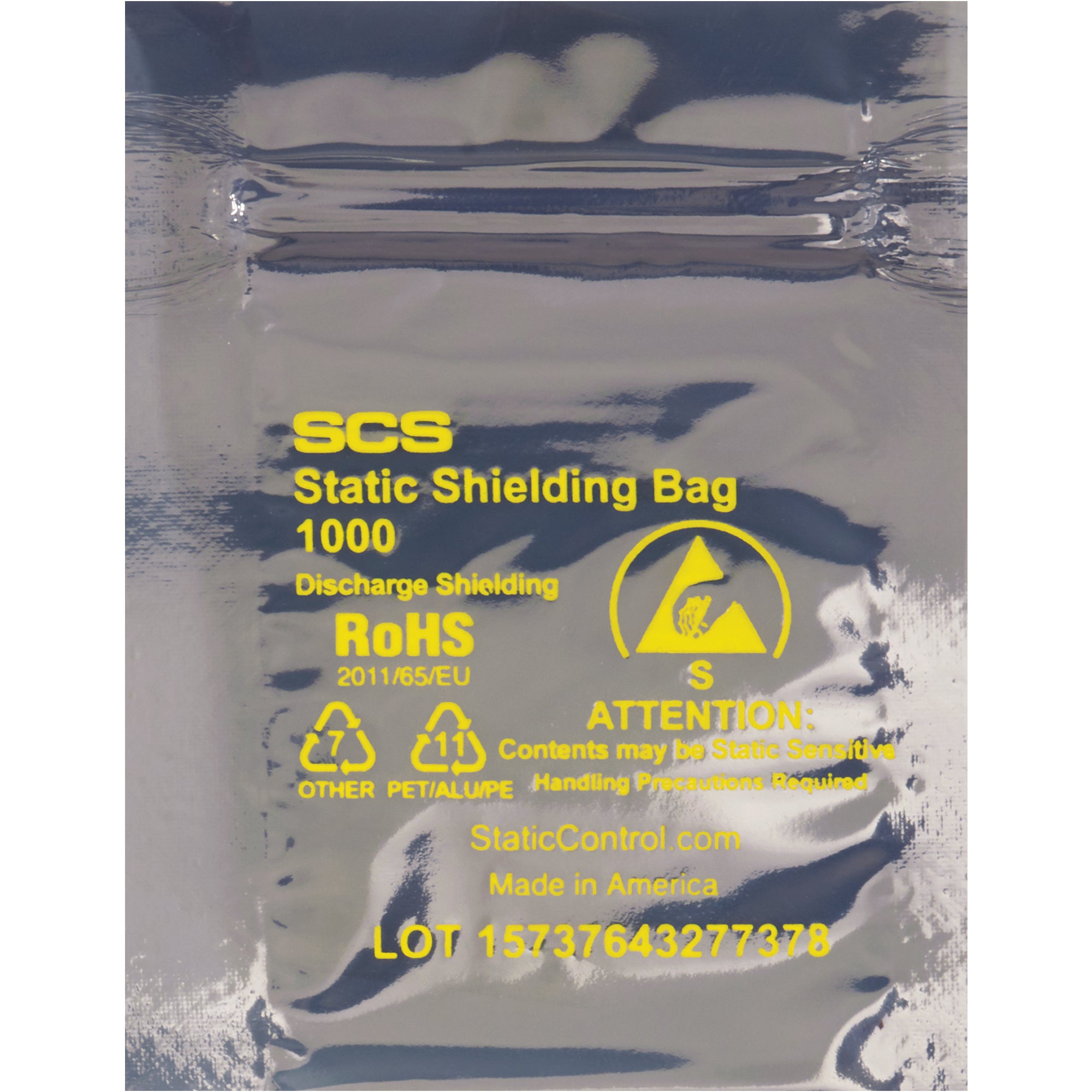 10 x 14" Reclosable Static Shielding Bags (STC363) Case Of 100