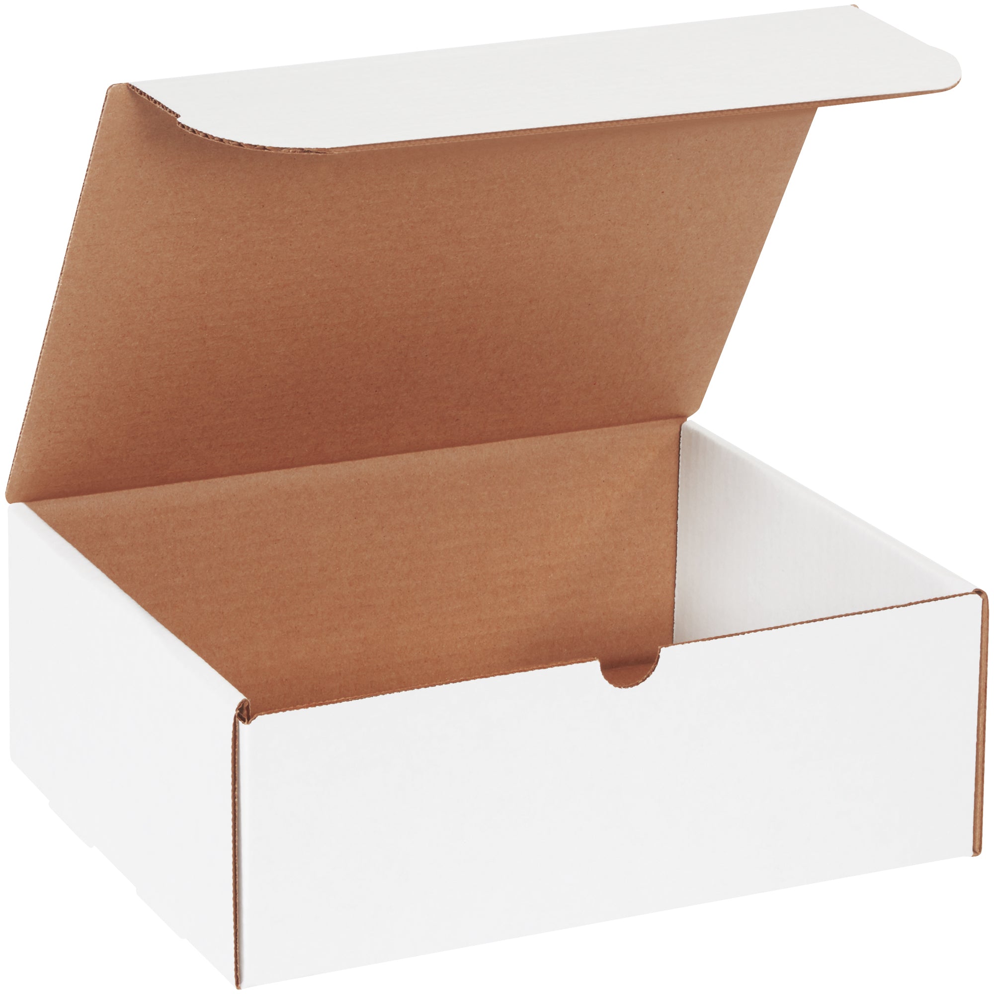 11 1/8 x 8 3/4 x 4" White Literature Mailers (M1184) Bundle Of 50