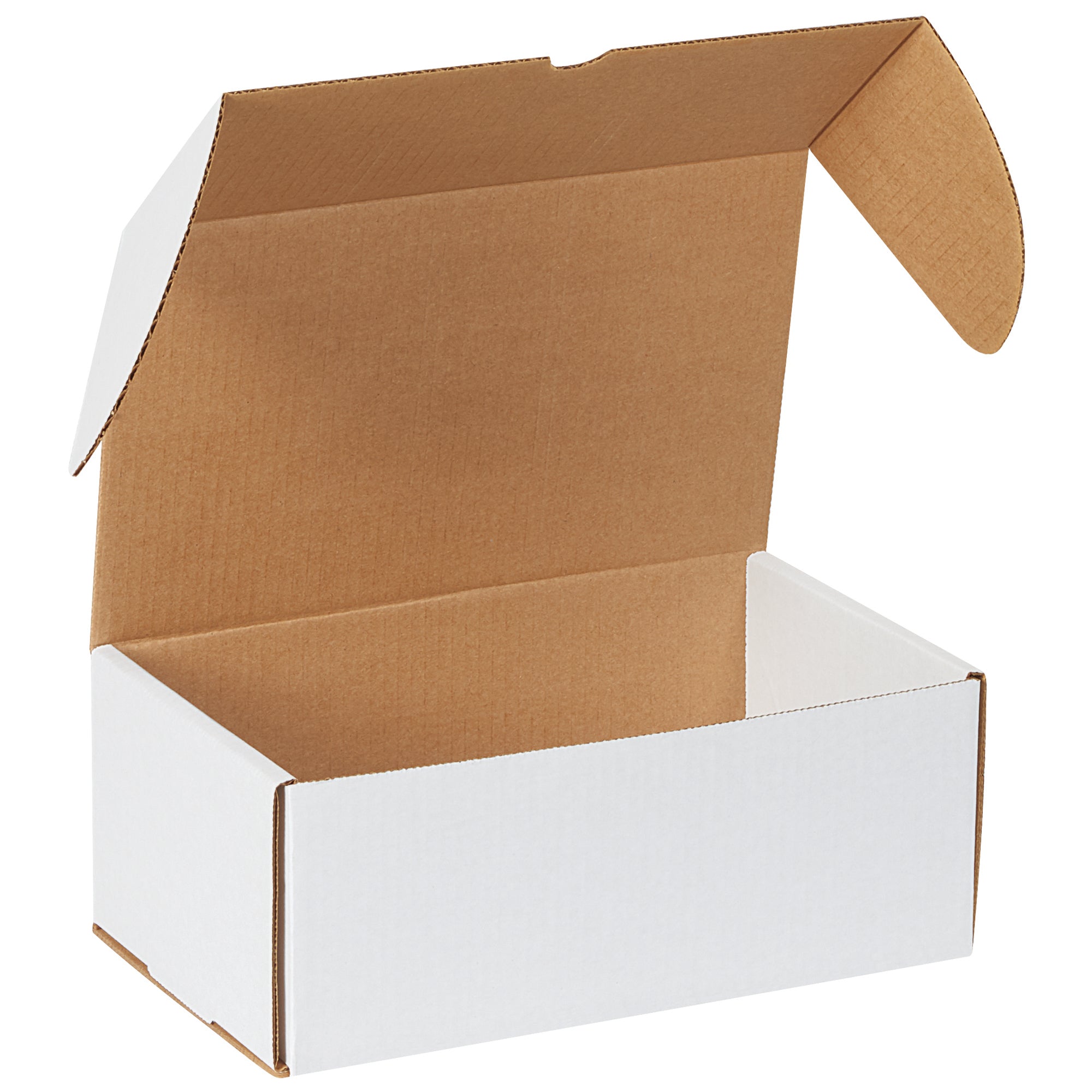 11 3/4 x 7 1/4 x 4 3/4" White Outside Tuck Mailers (MEZ1174) Bundle Of 25