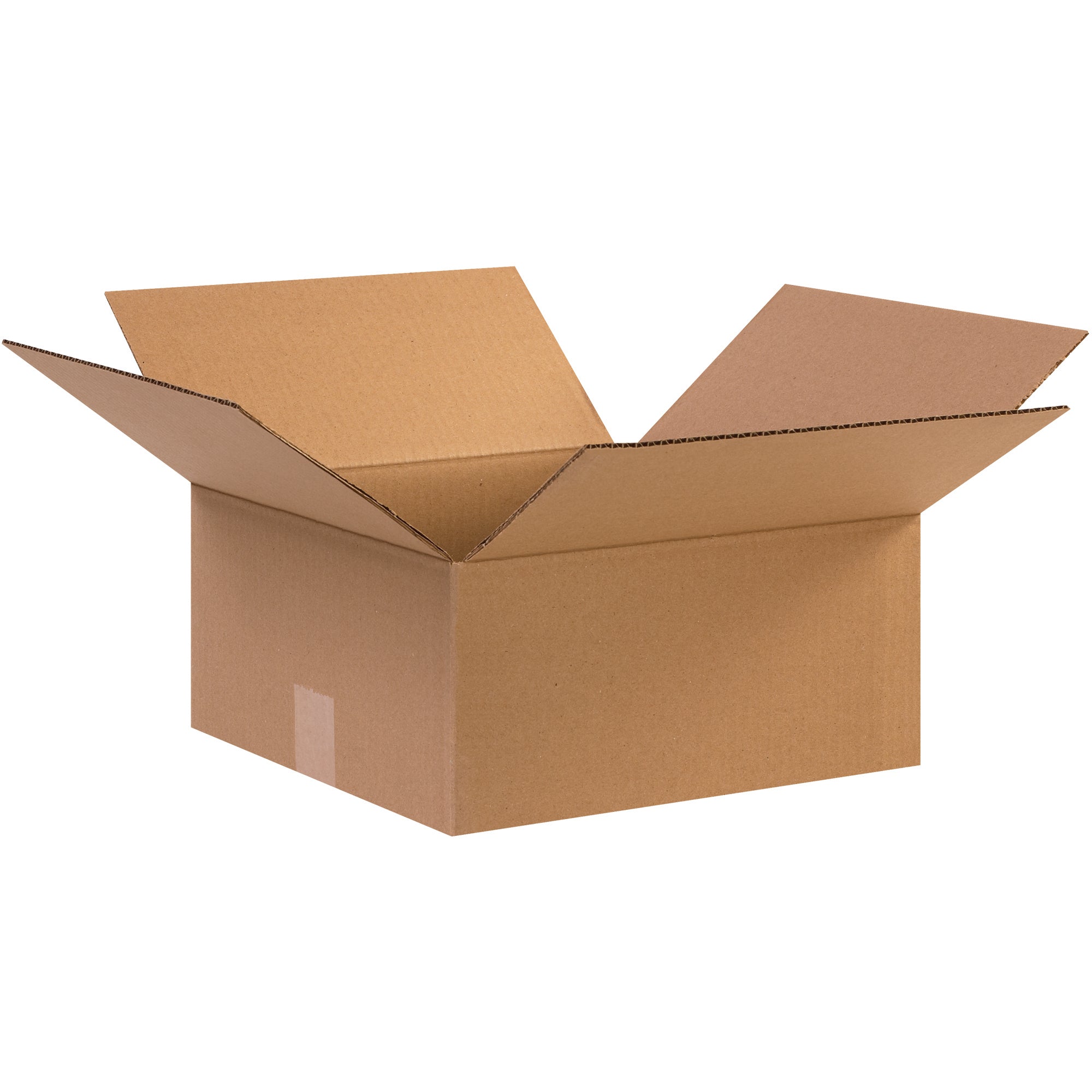12 1/2 x 12 1/2 x 6" Corrugated Boxes (12126R) Bundle Of 25