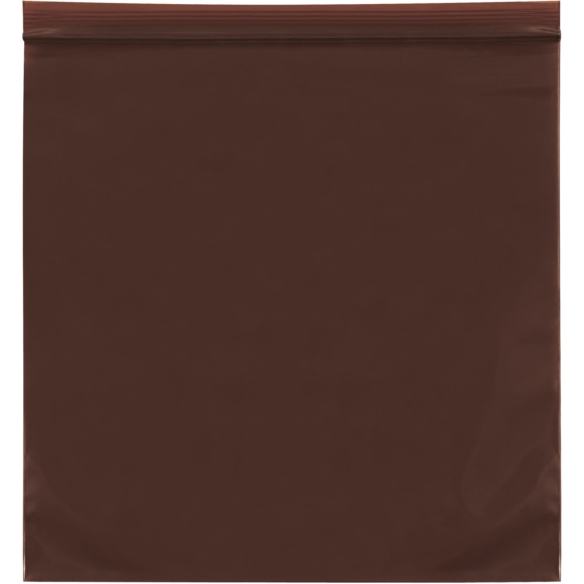 12 x 15" - 3 Mil Reclosable Amber UV Bags (PB12107) Case Of 1000