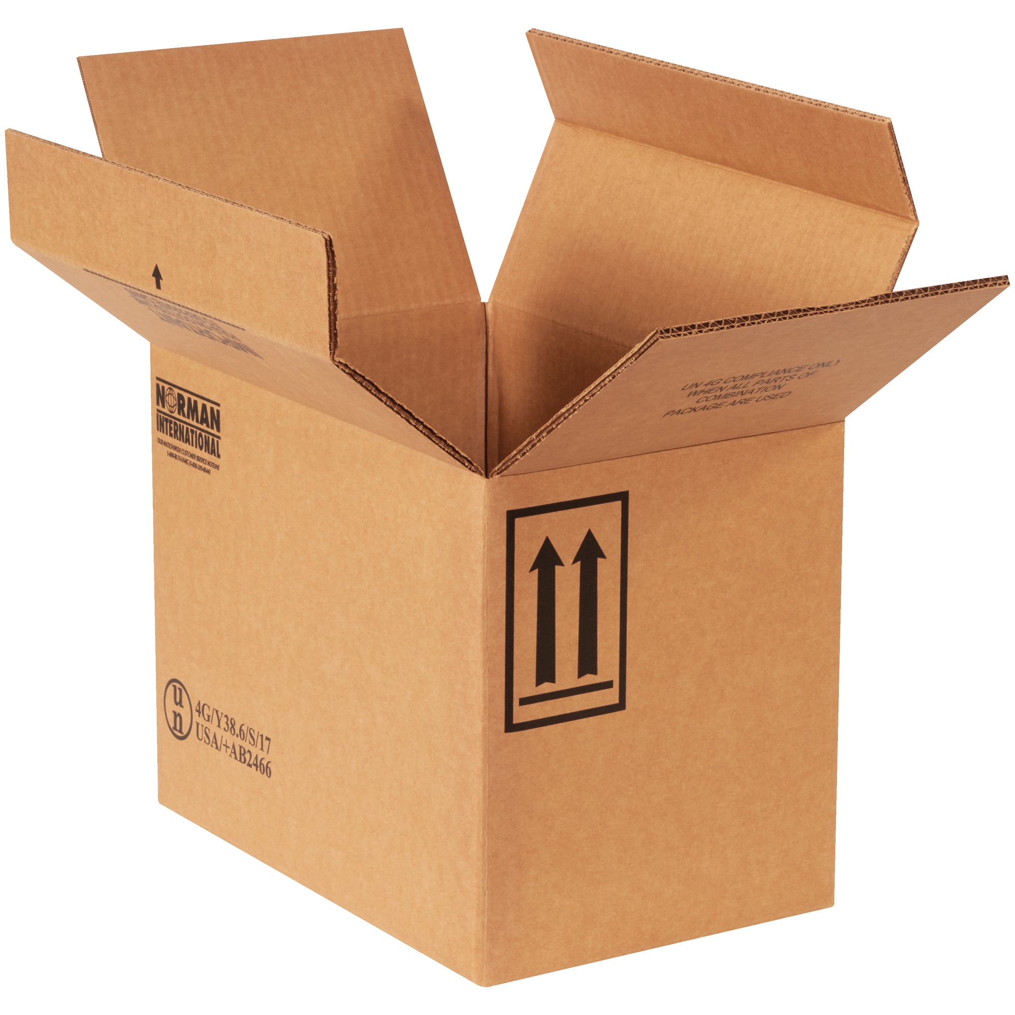 13 3/4 x 9 x 10 3/8" 4 - 1 Gallon F-Style Boxes (HAZ1023) Bundle Of 20