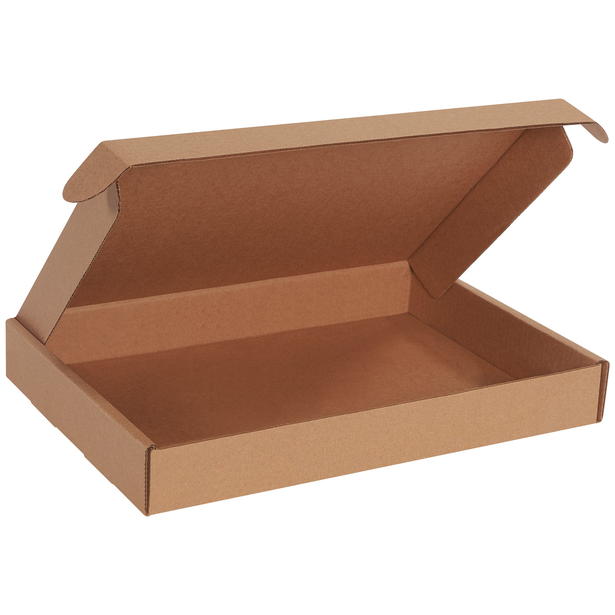 15 1/8 x 11 1/8 x 2" Kraft Deluxe Literature Mailer (MFL15112K) Bundle Of 50