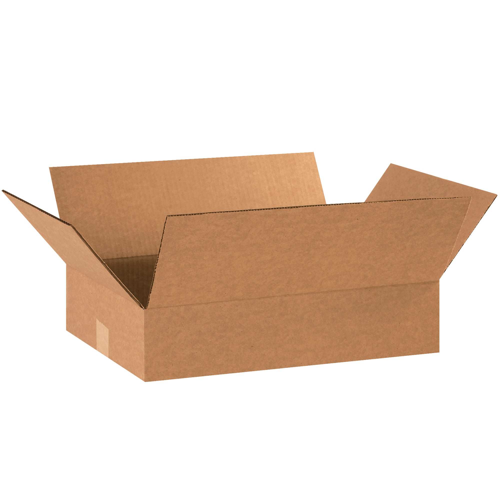 18 x 12 x 4" Flat Corrugated Boxes (18124) Bundle Of 25