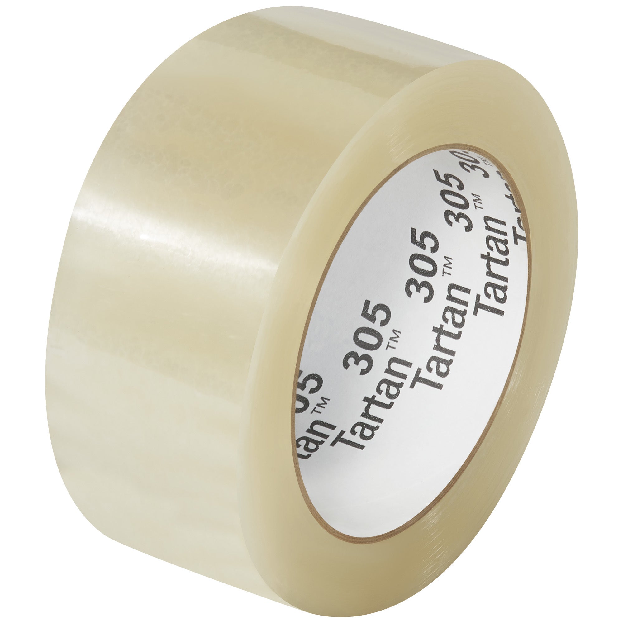 2" x 110 yds. Clear Tartan Box Sealing Tape 305 (T902305) Case Of 36