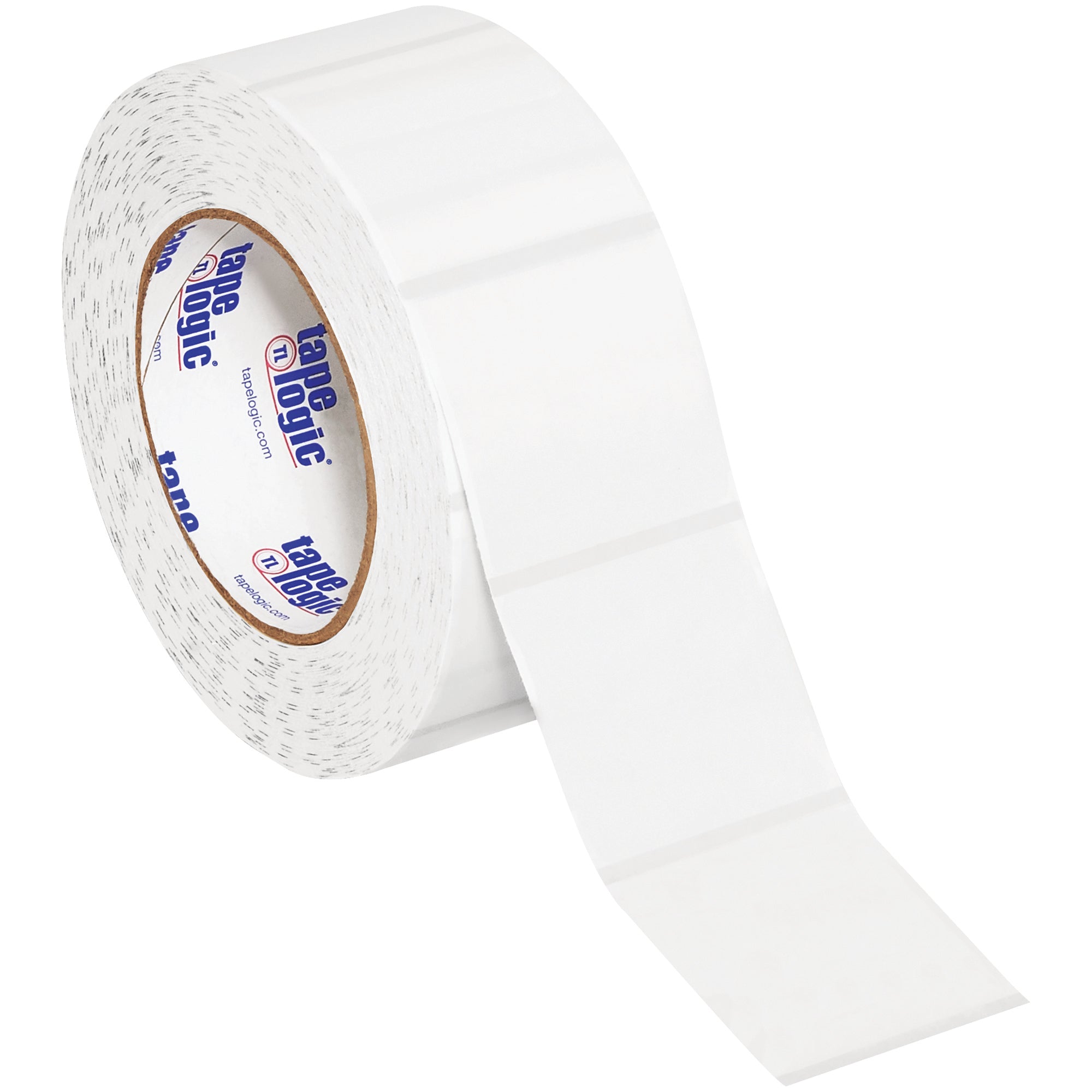 2 x 2" Clear Square Mailing Labels (DL714) Roll Of 1000