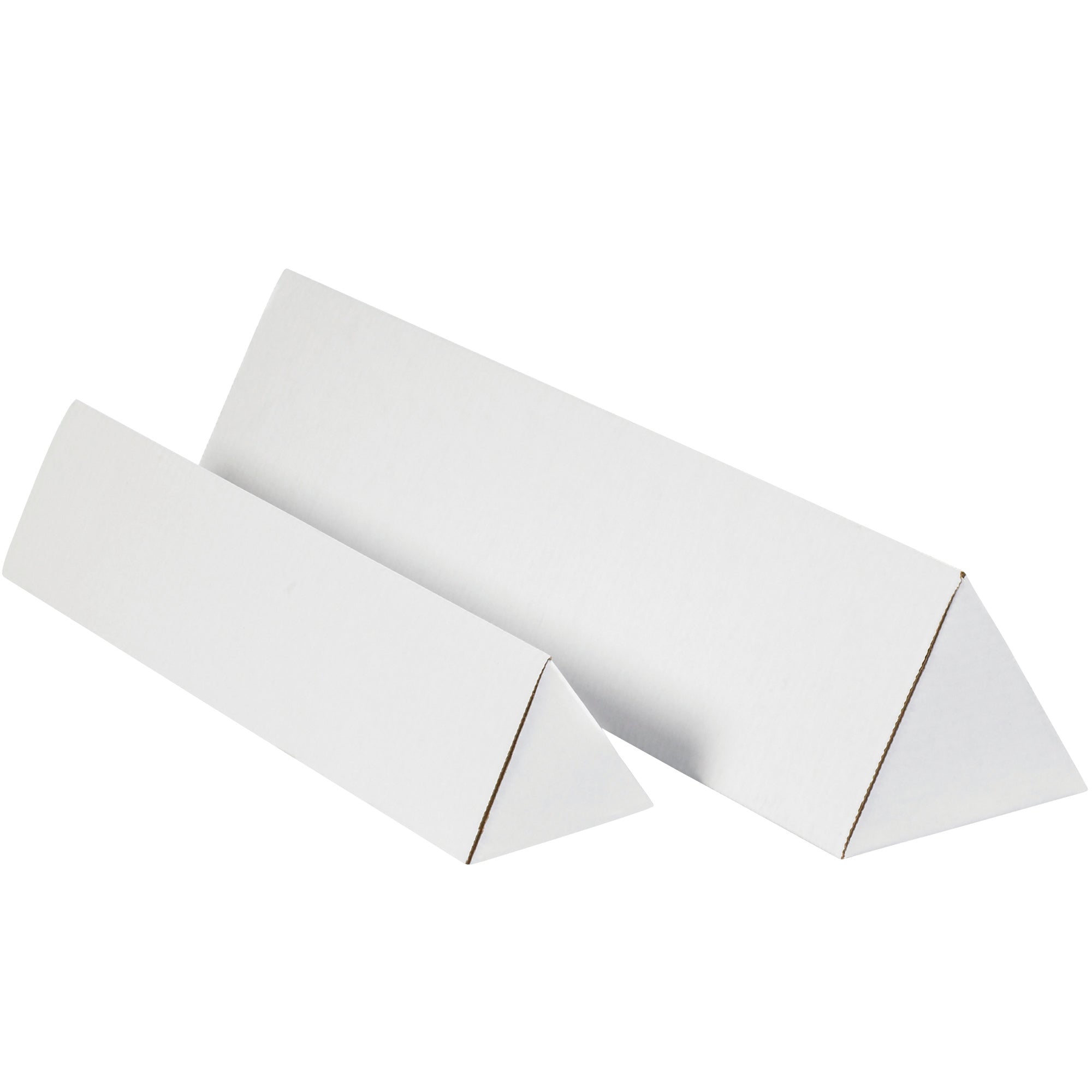 2 x 24 1/4" White Triangle Mailing Tubes (MTM224) Bundle Of 50