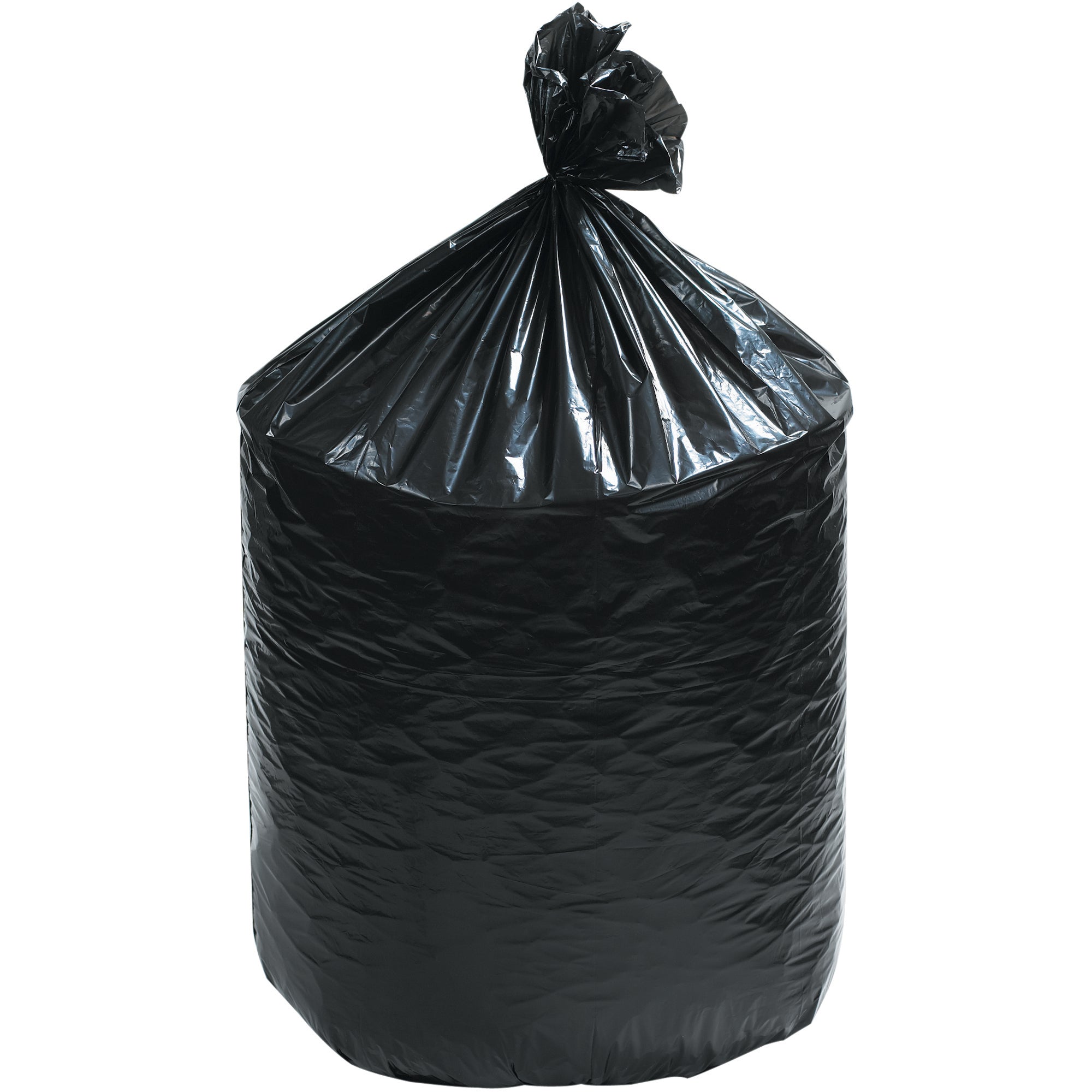 24" x 24" - Black Can Liners, 1.0 Mil, 7 Gal, 500/Case (LBF2325XB) Case Of 500